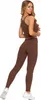 Gestreifte LEGGINS WOMEN'S Baumwolle Lange Blickdichte Produktbild-Vorschau 9