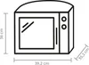 Bauknecht MW 39 WSL, Bedieningspaneel, Combimagnetron, 13 Productafbeelding-voorbeeld 2