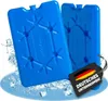 NEMT 2x flacher Kühlakku 200 ml Kühlakkus 11 x 16,5 x 1,5 Produktbild-Vorschau 1