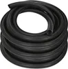 A coiled black flexible hose against a white background. Produktbild-Vorschau