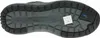 The sole of a black Skechers shoe is shown from an underneath view. Produktbild-Vorschau