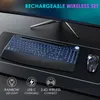 2,4G Kabellose Tastaturmaus mit RGB-Hintergrundbeleuchtung Produktbild-Vorschau 2