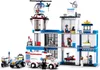 A detailed LEGO-style police station playset with vehicles and figures. Náhľad obrázku produktu