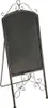 Kobolo Dekotafel Bistrotafel Metall 40x40x100 cm Werbetafel Produktbild-Vorschau 1