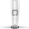 Mr. & Mrs. Panda Bierglas Hund Blumen - Transparent - Produktbild-Vorschau 1