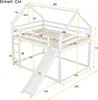 Flieks Etagenbett 140x200cm mit Rutsche, Kinderbett Produktbild-Vorschau 7