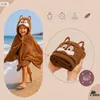 Kapuzentuch 70x140 cm für Kinder – weiches, Produktbild-Vorschau 5