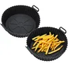 Airfryer Silikon Form rund 20,5 cm wiederverwendbar - 2er Produktbild-Vorschau 1