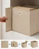 6er Set, Ordnungsboxen aus Vliesstoff mit Griff, Boxen Produktbild-Vorschau 4