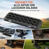 ROSEJANE 2er Set Traktionsmatten für Auto, Anfahrhilfe Produktbild-Vorschau 3