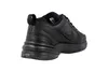 A black Nike Air Monarch IV sneaker shown from the back-left side on a white background. Náhľad obrázku produktu