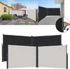 LARS360 Anthrazit Ausziehbar 180x600cm Seitenmarkise Produktbild-Vorschau 1