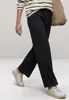 Street One LTD QR Wide Leg crinkle crash Black 38/30 Produktbild-Vorschau 3