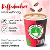 redmax 500 Kaffeebecher 200 ml (8oz) Pappbecher Coffee To Produktbild-Vorschau 3