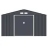 HATTORO S400 Metall Gerätehaus 341x386x201 cm (BxTxH) Produktbild-Vorschau 3