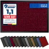 Hochwertige rot-schwarze Fußmatte 90x150 cm – rutschfest, Produktbild-Vorschau 1