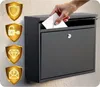 Briefkasten 37,5 x 30,5 x 12 cm schwarz HM-860 Produktbild-Vorschau 2