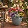 Pot de fleurs TROPEA 40/32 cm diff. Couleur:anthracite Voir les images du produit 1