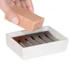Miska na mýdlo z keramiky a nerezové oceli do sprchy a Náhled obrázku produktu 2