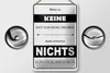 Blechschild Spruch 12x18cm Erwarte nichts von Anderen Produktbild-Vorschau 2