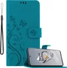 Cadorabo Hülle für OnePlus 12 in FLORAL BLAU Schutzhülle im Produktbild-Vorschau 1
