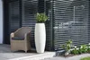 VIVANNO Bodenvase Fiberglas MAGNUM Rund, Kieselbeige Produktbild-Vorschau 6