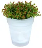 2x LED Solarleuchte, Blumentopf, weiß-satiniert, 17 cm Produktbild-Vorschau 5