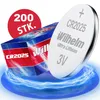 A product shot of batteries and their packaging, with a blue energy-like effect around them. Produktbild-Vorschau