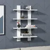 Skye Decor, Laurel - White, Wandregale, Weiß, Produktbild-Vorschau 2