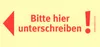 Haftnotizen "Bitte hier unterschreiben" Produktbild-Vorschau 2