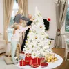 Yakimz Weihnachtsbaumdecke Christbaumdecke Weiß Plüsch Produktbild-Vorschau 5