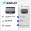 Plateforme Vibrante Mini Noir MERACH pour Perte de Poids, Voir les images du produit 3