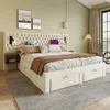 Flieks Polsterbett 180x200cm mit USB und Leselampe, Produktbild-Vorschau 3