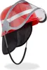 Relaxdays Feuerwehrhelm Kinder, mit Visier, Nackentuch & Produktbild-Vorschau 14