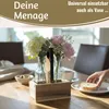 LS-LebenStil 3-fach Holz Menage Essig- und Ölspender Produktbild-Vorschau 6