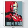 INPIRING PODLE ČÍSEL S RÁMEM Malba - Iron Man 40 x 50 cm Náhled obrázku produktu 3