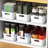 10 cestini bianchi, contenitori, impilabili, in plastica, Anteprima dell’immagine prodotto 3