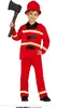 Feuerwehr Held Kostüm Karneval Kinder Spaß Helm Weste Produktbild-Vorschau 2