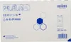 The image shows the packaging of wound plasters, including instructional diagrams and product specifications. Náhled obrázku produktu