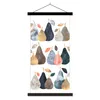 MuchoWow® Textilposter Birne - Pastell - Obst - Design Produktbild-Vorschau 1