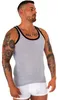 TEXEMP 4er Pack Herren Unterhemd Baumwolle Achselhemd Produktbild-Vorschau 4