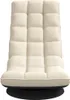 vidaXL Krzesło podłogowe obrotowe lniane 70x51x79 cm Podgląd zdjęcia produktu 4