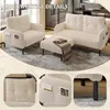 Abrihome 3er-Set Sofas aus Cordstoff - Produktbild-Vorschau 7
