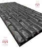 A 3D panel with a brick pattern, presented in a studio setting against a white background. Produktbild-Vorschau