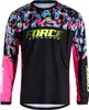 Dres Force Reckless – unisex dlhý čierno-ružovo-žltý Náhľad obrázku produktu 1