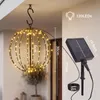 Solar Kugel  Lichterkette Ø30cm 120 LEDs Gartenleuchte Produktbild-Vorschau 7