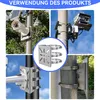 2 Stück Kamera Masthalterung universelle Rohrhalterung für Produktbild-Vorschau 4