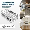 CASARIA® 2x Teleskopschublade Schrank Schubladen Ausziehbar Produktbild-Vorschau 5