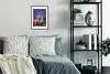 MuchoWow® MuchoWow® Gerahmtes Poster Ein violetter Himmel Produktbild-Vorschau 2