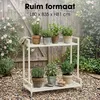 Mica Decorations Greenrax Plantenrek op Wielen - Productafbeelding-voorbeeld 4